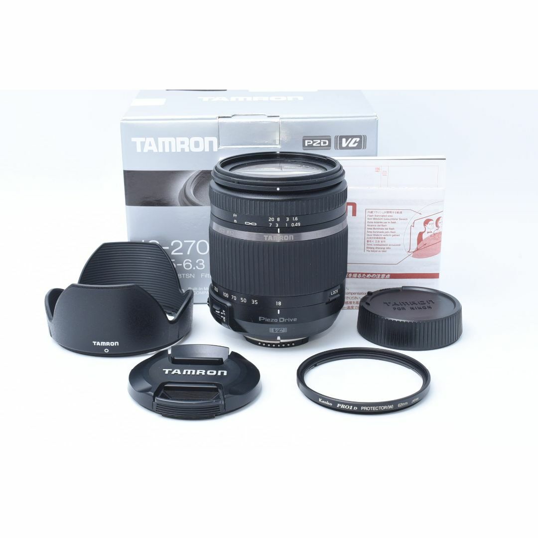 TAMRON - ☆美品☆ TAMRON 18-270mm 1:3.5-6.3 DiⅡVC PZDの+