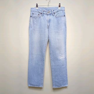 人気】45R ヒッコリーデニム加工-