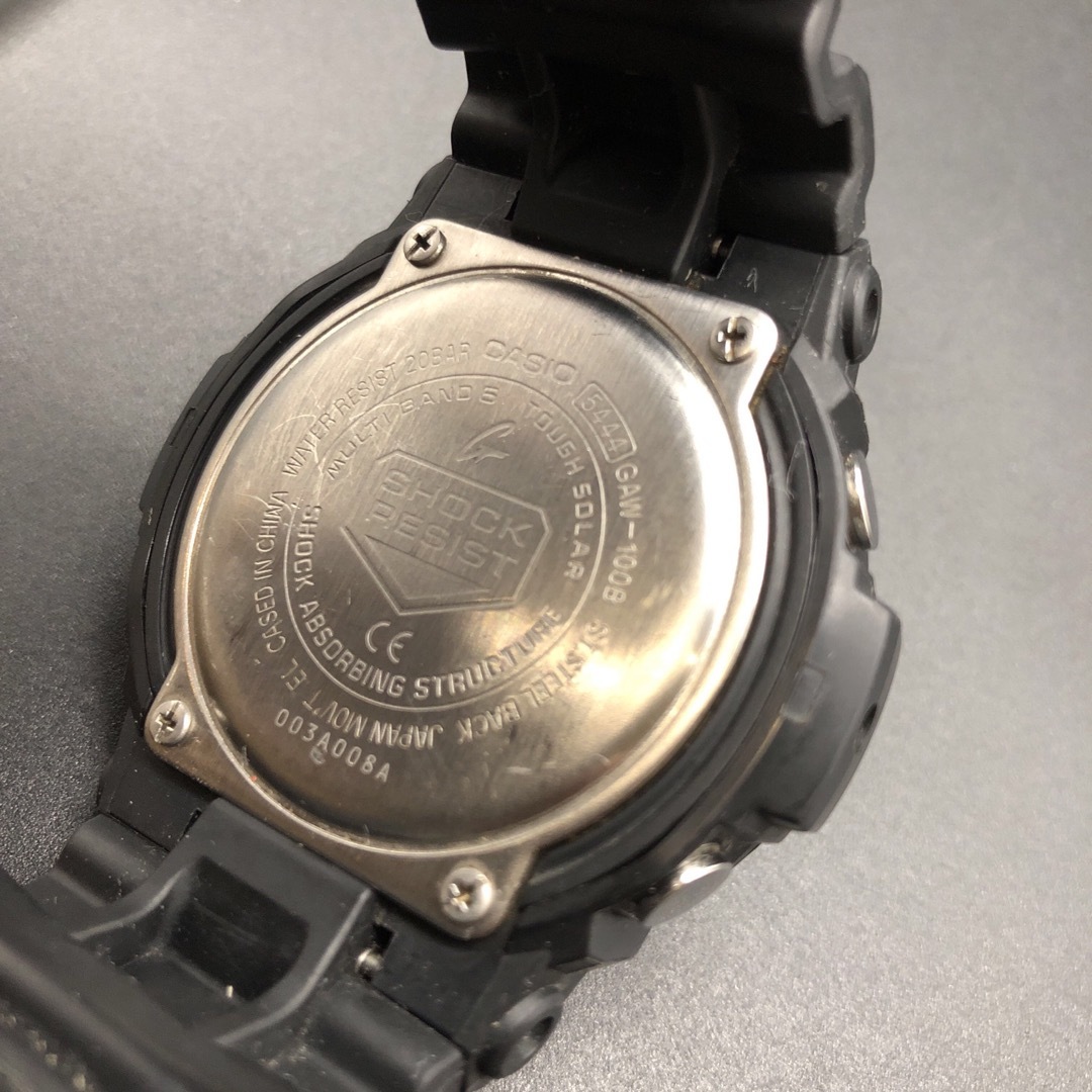 即決 CASIO カシオ G-SHOCK タフソーラー 腕時計 GAW-100B