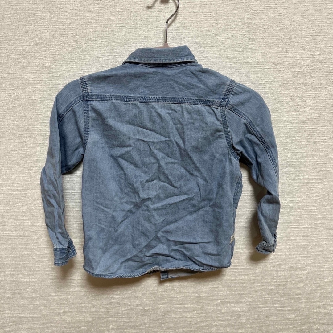 ZARA(ザラ)のシャツ　110センチ　ZARA キッズ/ベビー/マタニティのキッズ服男の子用(90cm~)(ブラウス)の商品写真