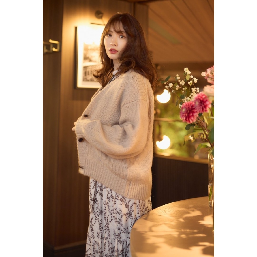 新品Essential Mohair Blend Cardigan