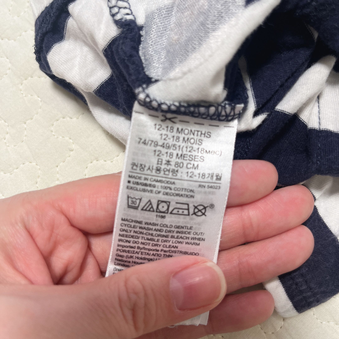 babyGAP(ベビーギャップ)のbaby gapレギンス★80 キッズ/ベビー/マタニティのベビー服(~85cm)(パンツ)の商品写真