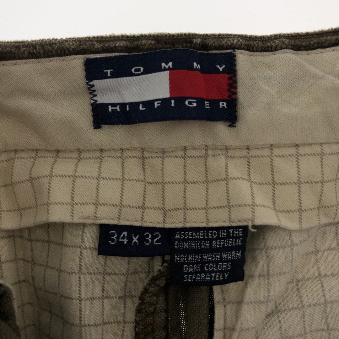 TOMMY HILFIGER(トミーヒルフィガー)の古着 トミーヒルフィガー TOMMY HILFIGER 太畝 ツータック コーデュロイパンツ メンズw34 /taa000322 メンズのパンツ(その他)の商品写真