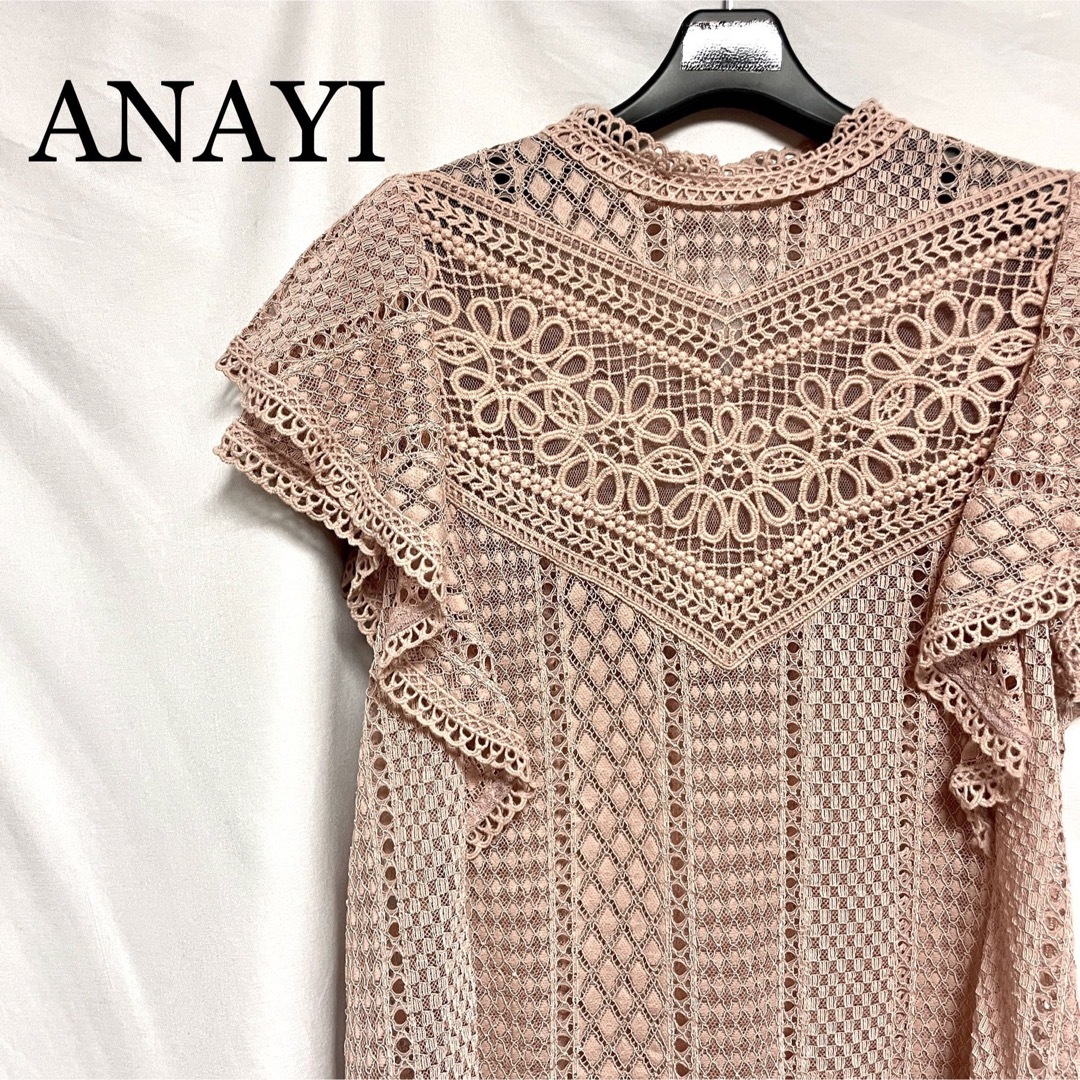 【新品】ANAYI アナイ 総レースブラウス