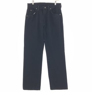 ラングラー(Wrangler)の古着 ラングラー Wrangler ブラックデニムパンツ メンズw32 /taa000903(デニム/ジーンズ)