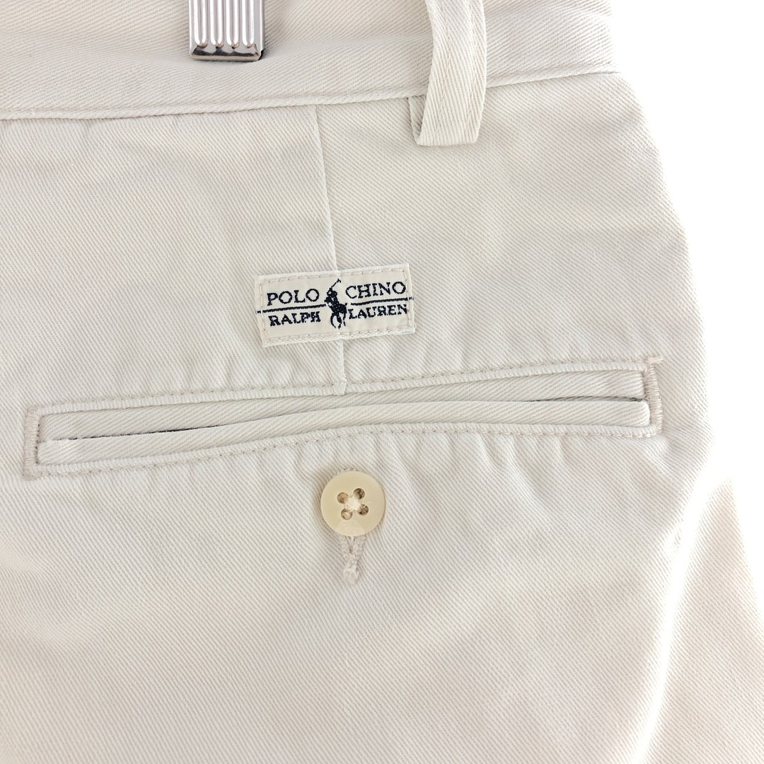 Ralph Lauren(ラルフローレン)の古着 ラルフローレン Ralph Lauren POLO by Ralph Lauren HAMMOND PANT ツータック チノパンツ メンズw33 /taa000693 メンズのパンツ(チノパン)の商品写真