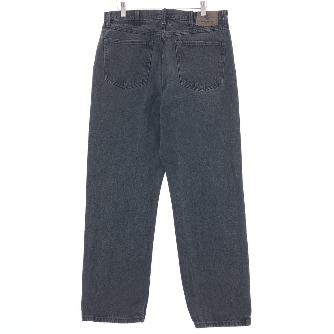 Wrangler(ラングラー)の古着 ラングラー Wrangler ブラックデニムパンツ メンズw34 /taa000987 メンズのパンツ(デニム/ジーンズ)の商品写真