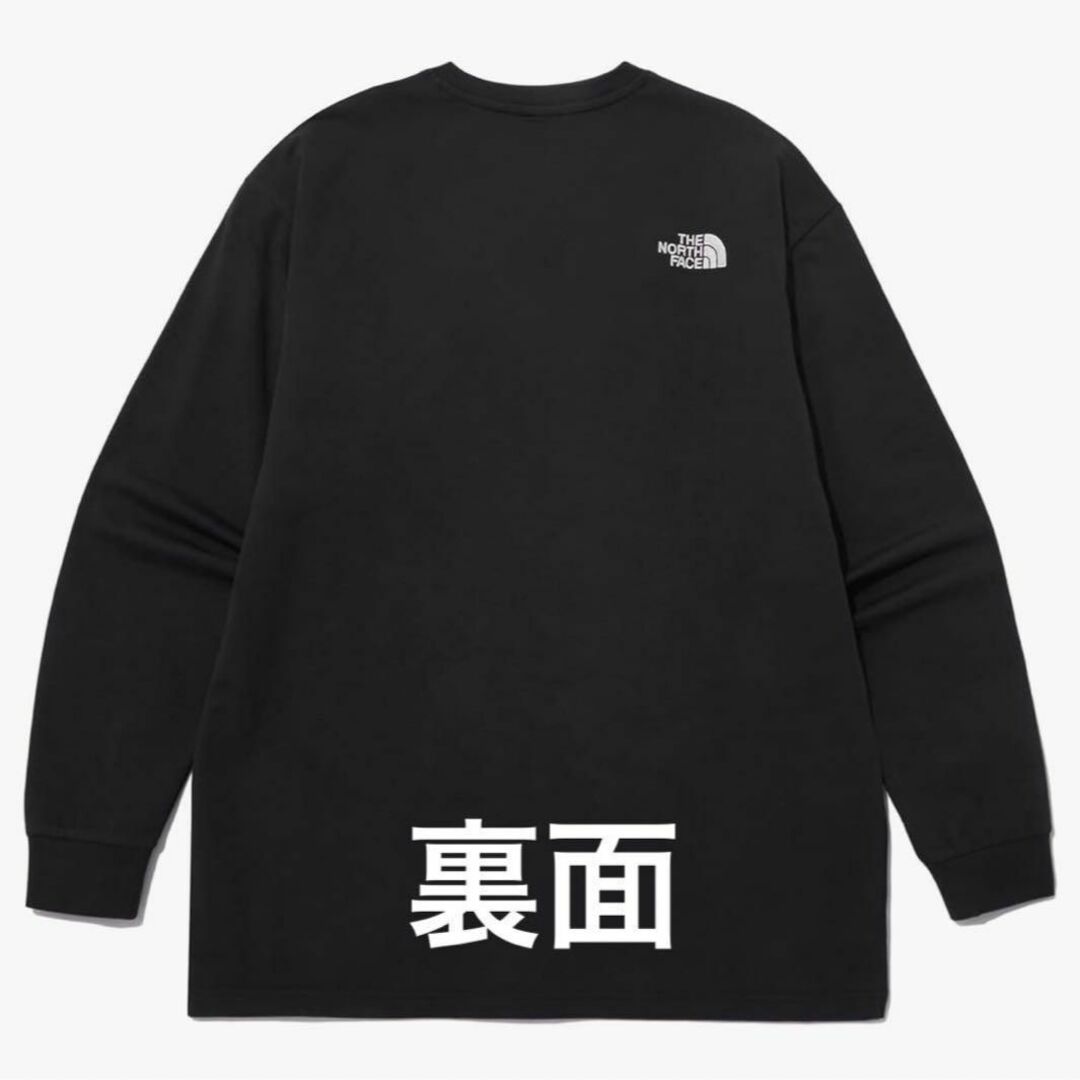 THE NORTH FACE(ザノースフェイス)のノースフェイス コットン ロングTシャツ ロングスリーブ 黒 メンズのトップス(Tシャツ/カットソー(七分/長袖))の商品写真