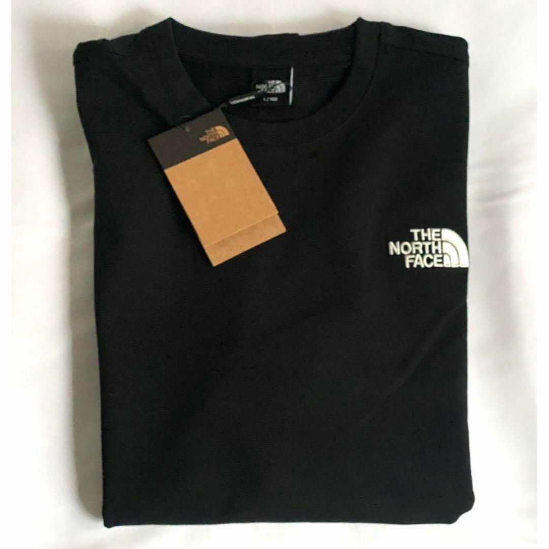 THE NORTH FACE(ザノースフェイス)のノースフェイス コットン ロングTシャツ ロングスリーブ 黒 メンズのトップス(Tシャツ/カットソー(七分/長袖))の商品写真