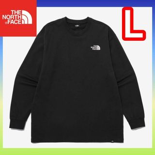 ザノースフェイス(THE NORTH FACE)のノースフェイス コットン ロングTシャツ ロングスリーブ 黒(Tシャツ/カットソー(七分/長袖))