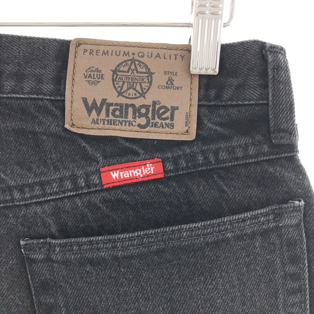 Wrangler(ラングラー)の古着 ラングラー Wrangler ブラックデニムパンツ メンズw30 /taa000936 メンズのパンツ(デニム/ジーンズ)の商品写真