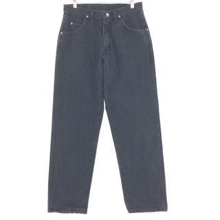 ラングラー(Wrangler)の古着 ラングラー Wrangler ブラックデニムパンツ メンズw30 /taa000936(デニム/ジーンズ)