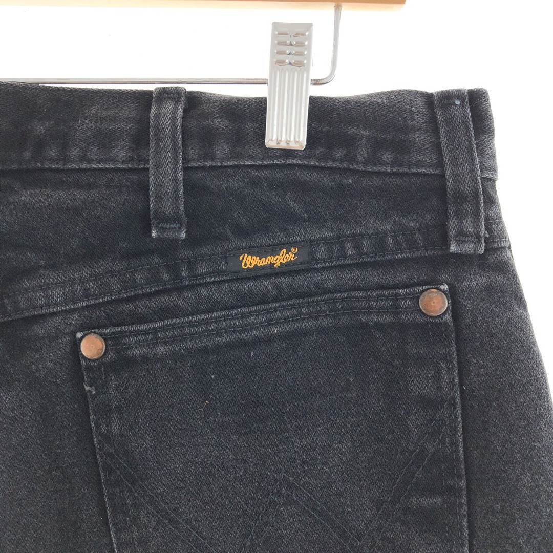 Wrangler(ラングラー)の古着 ラングラー Wrangler ブラックデニムパンツ メンズw34 /taa000973 メンズのパンツ(デニム/ジーンズ)の商品写真