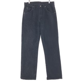 ラングラー(Wrangler)の古着 ラングラー Wrangler ブラックデニムパンツ メンズw33 /taa001004(デニム/ジーンズ)