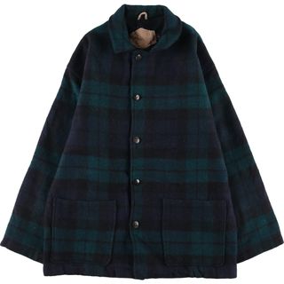 WOOLRICHヴィンテージUSA製ストリート緑ハーフボタンゆるだぼフリース