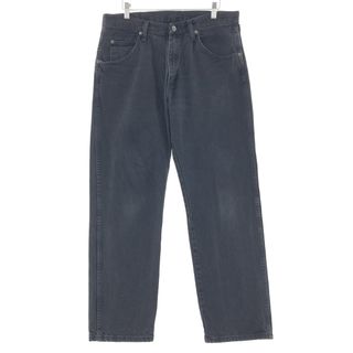 ラングラー(Wrangler)の古着 ラングラー Wrangler ブラックデニムパンツ メンズw34 /taa000982(デニム/ジーンズ)