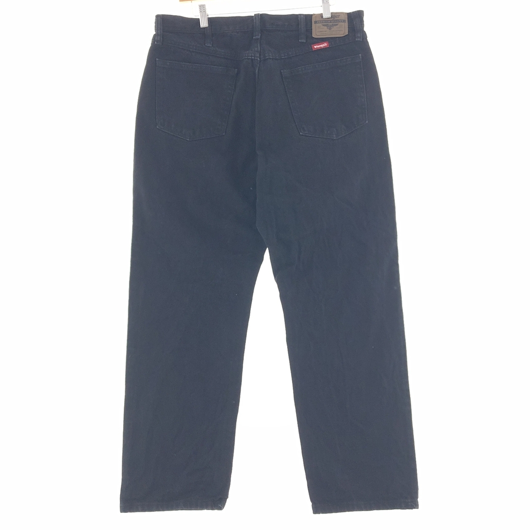 Wrangler(ラングラー)の古着 ラングラー Wrangler ブラックデニムパンツ メンズw36 /taa000785 メンズのパンツ(デニム/ジーンズ)の商品写真