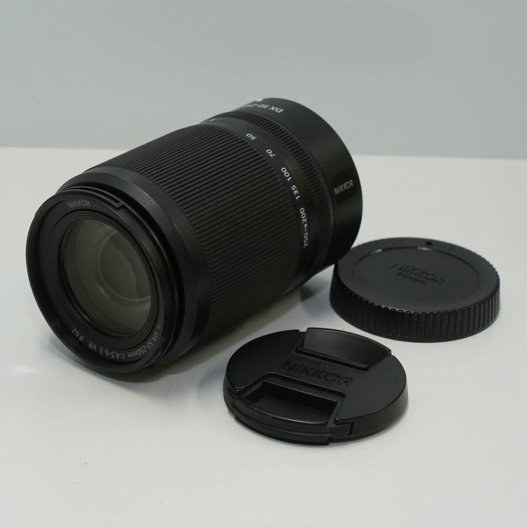 NIKKOR Z DX 50-250mm f/4.5-6.3 VR Nikon 交換レンズ USED美品 APS-C 望遠ズーム 手ブレ補正 Zマウント 完動品  X5079のサムネイル