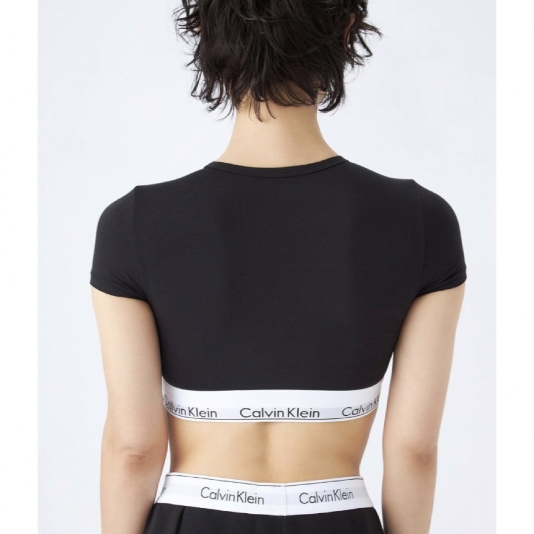 ck Calvin Klein(シーケーカルバンクライン)のカルバンクライン　ck 半袖　Tシャツ　ブラレット　 ブラック　Mサイズ メンズのトップス(Tシャツ/カットソー(半袖/袖なし))の商品写真