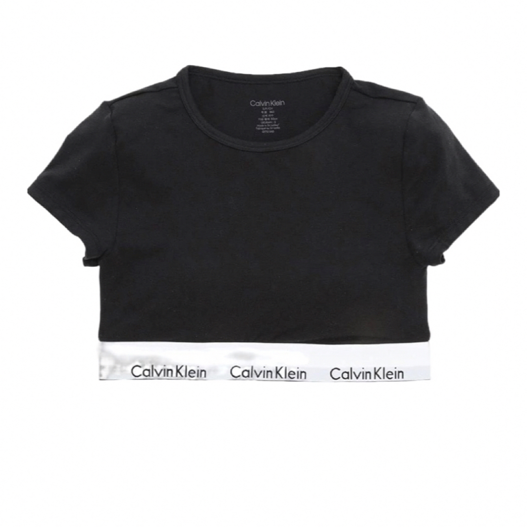 ck Calvin Klein(シーケーカルバンクライン)のカルバンクライン　ck 半袖　Tシャツ　ブラレット　 ブラック　Mサイズ メンズのトップス(Tシャツ/カットソー(半袖/袖なし))の商品写真