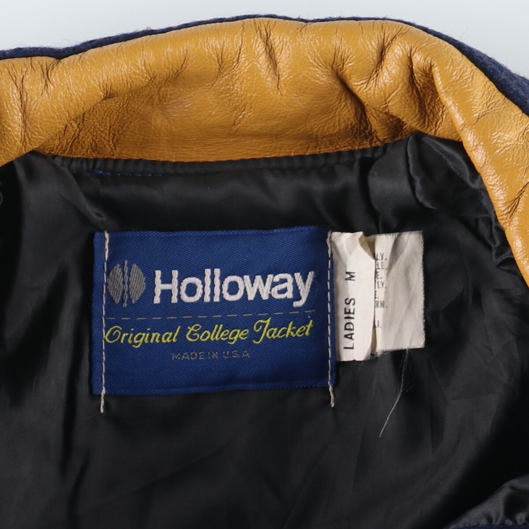 古着 80年代 Holloway ウールスタジャン アワードジャケット 古着 80年代 Holloway ウールスタジャン アワードジャケット