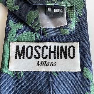 ★新品未使用★ MOSCHINO ネクタイ ネイビー モスキーノ ベアー 完売品