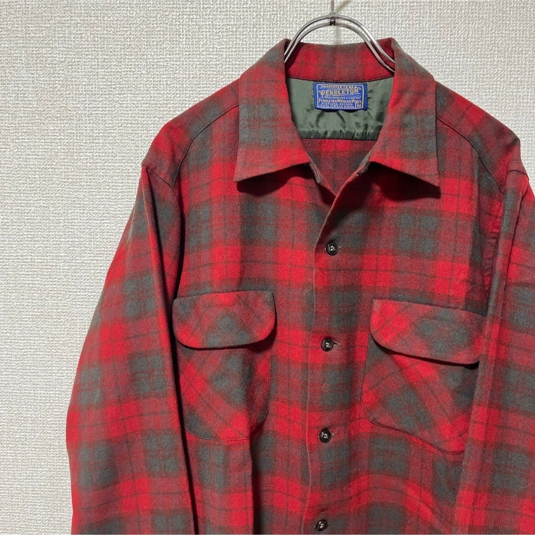 【激レア】希少 50's PENDLETON ペンドルトン ボードシャツ M