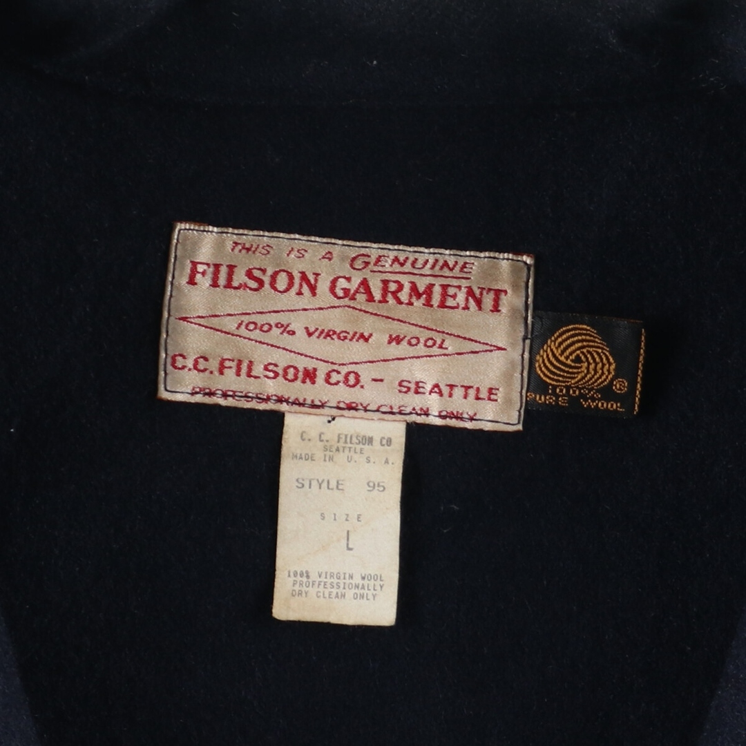 FILSON(フィルソン)の古着 80~90年代 フィルソン FILSON ダブルマッキーノ ウールジャケット USA製 メンズL ヴィンテージ /evb002854 メンズのジャケット/アウター(その他)の商品写真