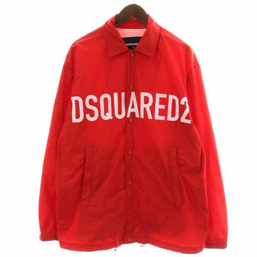 アウトレットセール DSQUARED2 コーチジャケット ロゴプリント 46 S～M