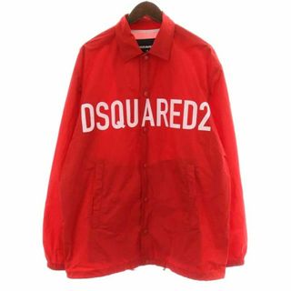 ディースクエアード(DSQUARED2)のディースクエアード DSQUARED2 コーチジャケット 48 M 赤 レッド(その他)