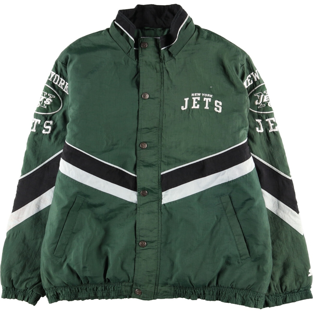 スターター Starter NFL NEWYORK JETS ニューヨークジェッツ 中綿ジャケット メンズXXL /eaa38830669cm商品名