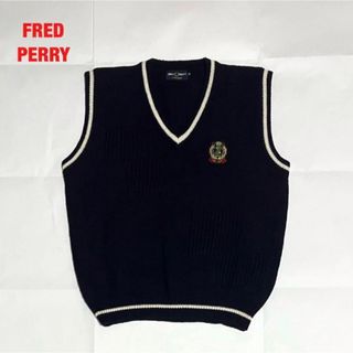 FRED PERRY - フレッドペリー ラフシモンズ デニムベスト 22ssの通販 ...