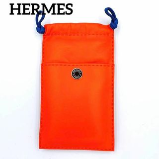 美品 エルメス ピロ スマートフォンケース ポーチ アニョーミロ レディース HERMES 【221-07805】