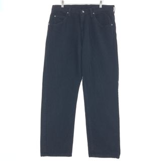 ラングラー(Wrangler)の古着 ラングラー Wrangler RELAXED FIT ブラックジーンズ デニムパンツ メンズw36 /taa000896(デニム/ジーンズ)