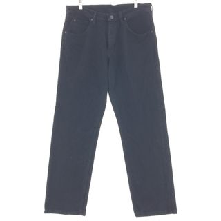 ラングラー(Wrangler)の古着 ラングラー Wrangler ブラックジーンズ デニムパンツ メンズw34 /taa002110(デニム/ジーンズ)