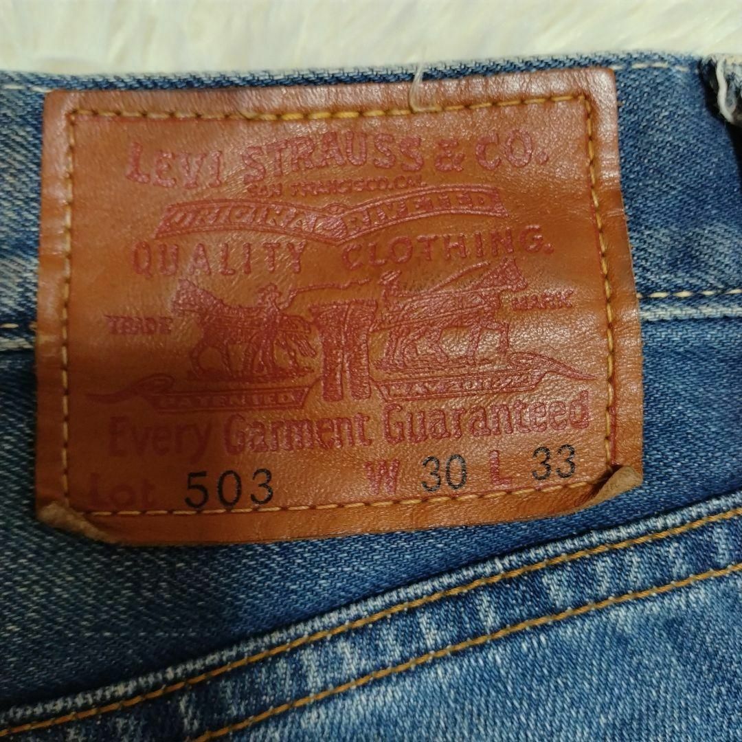 Levi's(リーバイス)のLEVI'S 503 デニム ジーンズ 赤耳 W30 2 メンズのパンツ(デニム/ジーンズ)の商品写真