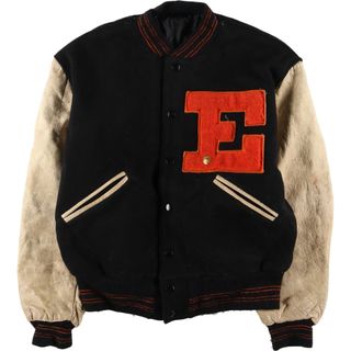 ◎ 新品 未使用 メンズスタジャン 白黒 ツートン お洒落 クール かっこいい