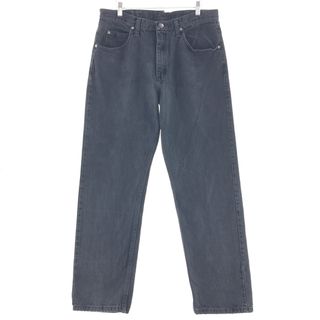 ラングラー(Wrangler)の古着 ラングラー Wrangler ブラックジーンズ デニムパンツ メンズw35 /taa002086(デニム/ジーンズ)