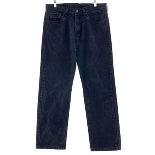 ラングラー(Wrangler)の古着 ラングラー Wrangler ブラックデニム デニムパンツ メンズw33 /taa002141(デニム/ジーンズ)