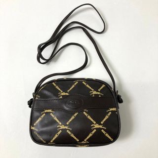 ロンシャン(LONGCHAMP)のOLD LONGCHAMP 総柄 ショルダーポーチ ポシェット(ショルダーバッグ)