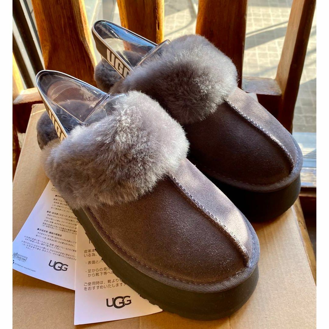 UGG アグ サンダル レディース ファンケット 厚底26cm