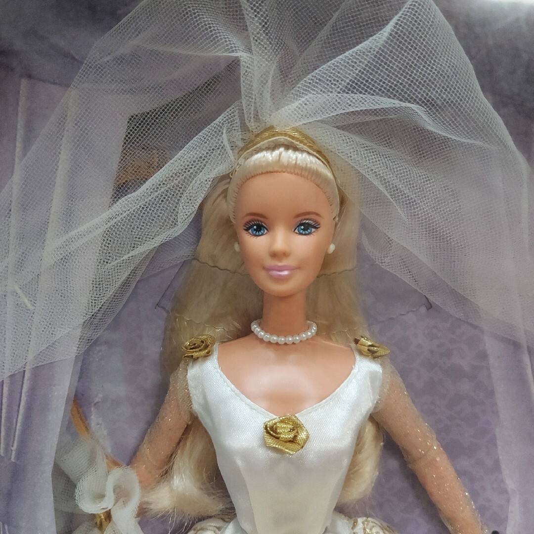 Barbie(バービー)のバービー　花嫁　結婚式　ウエディングドレス　ヴィンテージバービー　ファンシートイ エンタメ/ホビーのおもちゃ/ぬいぐるみ(キャラクターグッズ)の商品写真