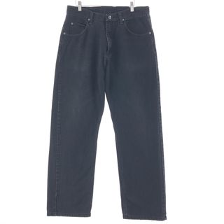 ラングラー(Wrangler)の古着 ラングラー Wrangler ブラックジーンズ デニムパンツ メンズw34 /taa001005(デニム/ジーンズ)