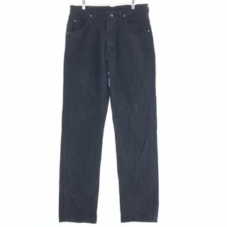 ラングラー(Wrangler)の古着 90年代 ラングラー Wrangler ブラックデニム デニムパンツ USA製 メンズw34 ヴィンテージ /taa000876(デニム/ジーンズ)