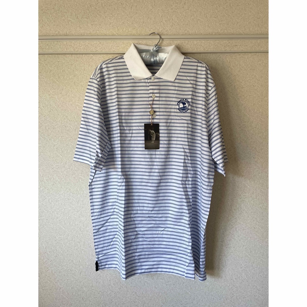 新品タグ付き PEBBLE BEACHペブルビーチ ポロシャツ L | フリマアプリ ラクマ