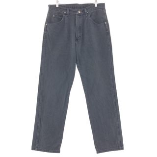 ラングラー(Wrangler)の古着 ラングラー Wrangler ブラックジーンズ デニムパンツ メンズw33 /taa002179(デニム/ジーンズ)