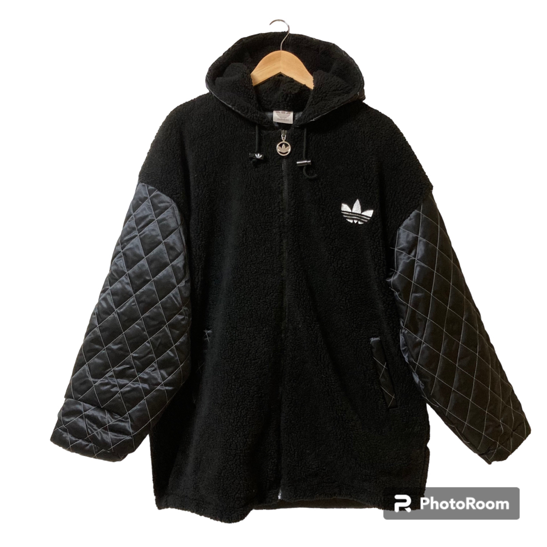 【鬼レア❗️】デサント製 アディダス ボア プルオーバー  ブルゾン adidas