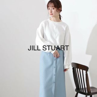 ジルスチュアート(JILLSTUART)の2022AWJILLSTUARTゾーイスウェットシャツ(トレーナー/スウェット)