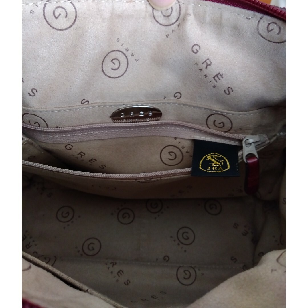 GRES(グレ)のお値下げ！マダムグレ❋JRA本クロコダイルデザインバッグ レディースのバッグ(ハンドバッグ)の商品写真