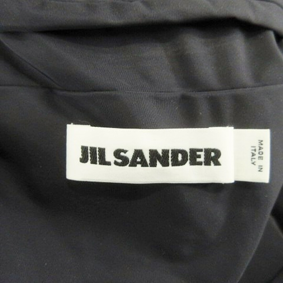 Jil Sander(ジルサンダー)のジルサンダーJIL SANDER 美品 クロップド丈 ダウンジャケット 34 黒 レディースのジャケット/アウター(ダウンコート)の商品写真